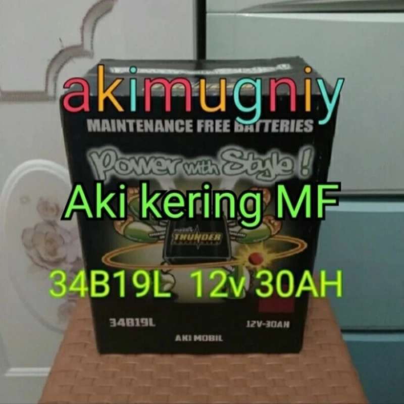 Promo Baru Aki 34B19L Mf Ns40Zl 12V 30Ah Gs Incoe Yuasa Ayla Xpander