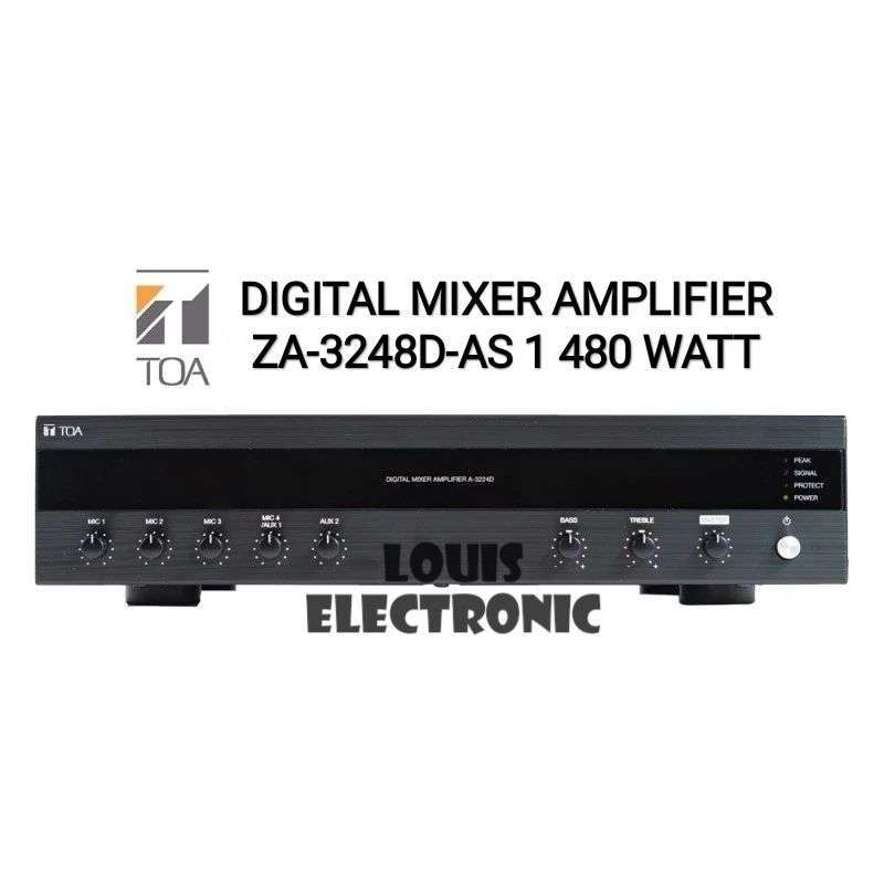 Jual DIGITAL MIXER AMPLIFIER TOA ZA-3248D-AS 1 ZA 3248D 480 WATT ORI