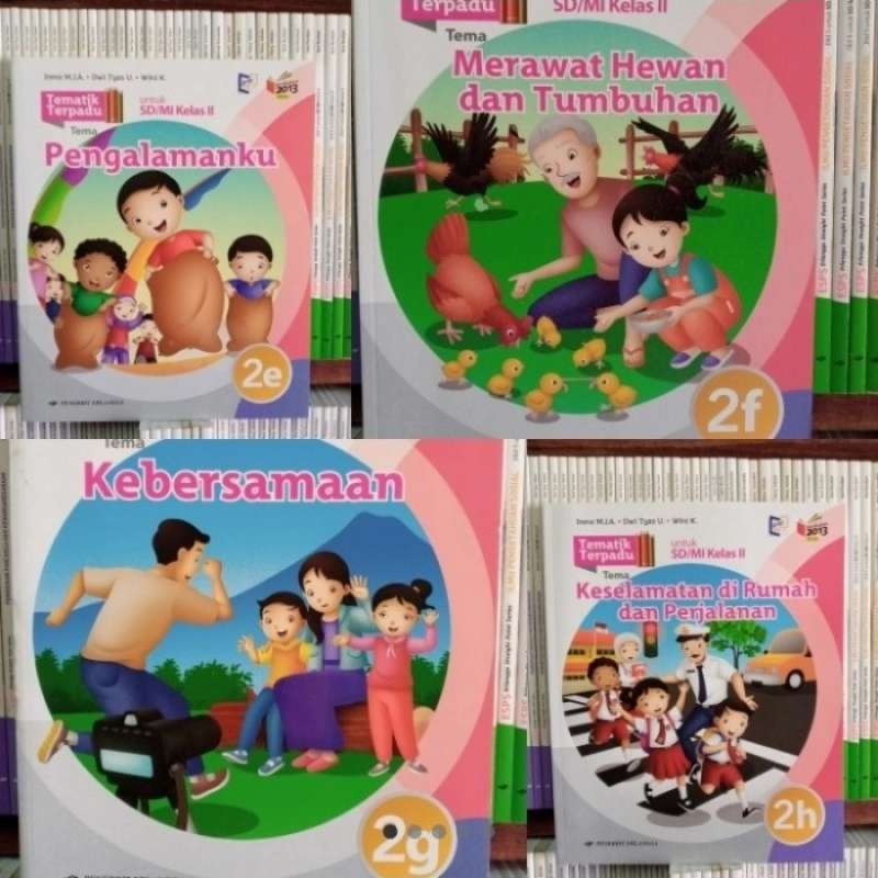 Promo BUKU PAKET TEMATIK TERPADU UNTUK SD/MI KELAS 2 SEMESTER 2 K13 ...