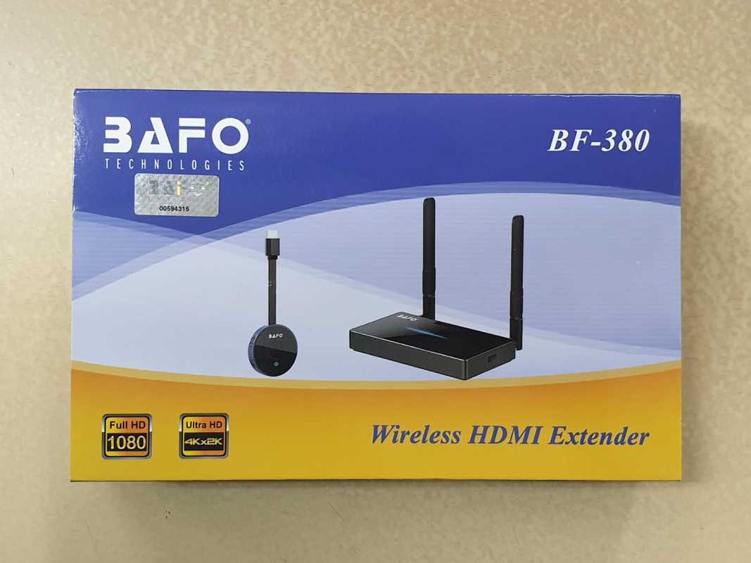 Jual Bafo Bf-380 Hdmi Wireless Extender 4k Transmitter Receiver Di ...