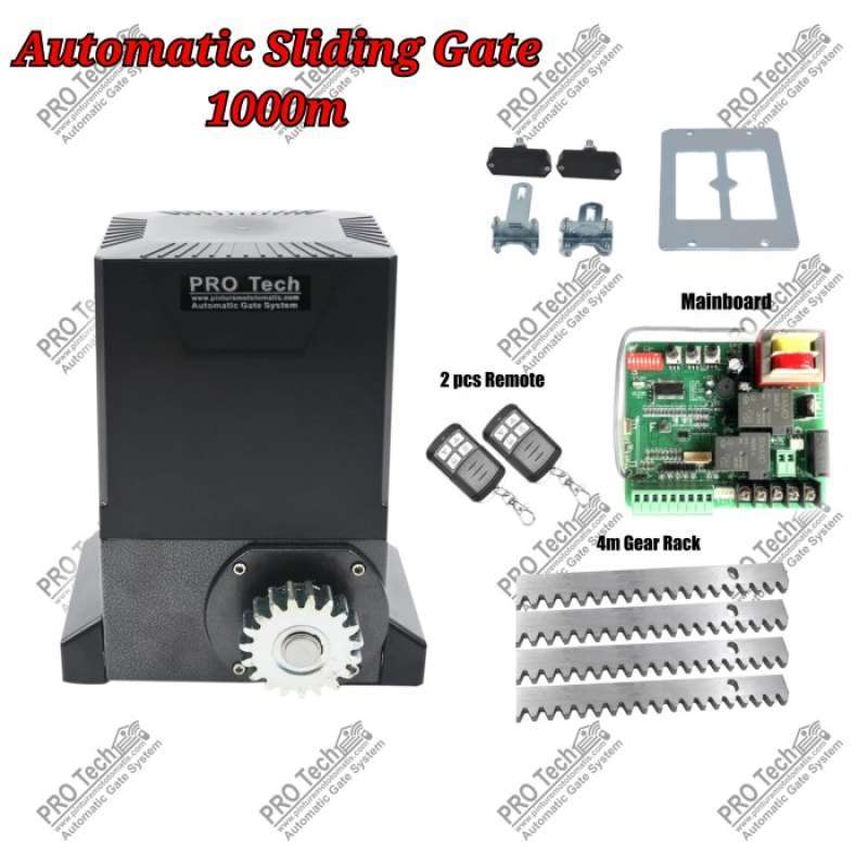Promo Promo Automatic Sliding Gate 1000 Mesin Pagar Otomatis Pintu