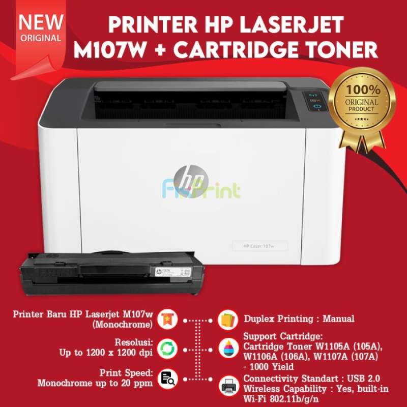Hp Ink 107 Jual Hp Monocrome 107 A Original Murah - Harga Diskon Juli 2024 | Blibli