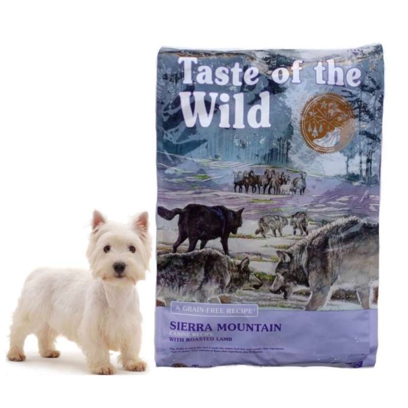 Taste of the Wild, Sierra Mountain, Grain-Free Dry Dog Food with Roasted Lamb, 12.2 kg, (Pack of 1