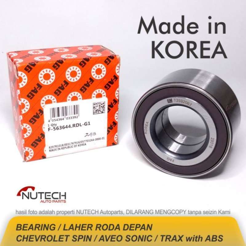 Laker Roda Jual LIMITED BEARING LAHER LAKER RODA DEPAN CHEVROLET SPIN AVEO SONIC ...