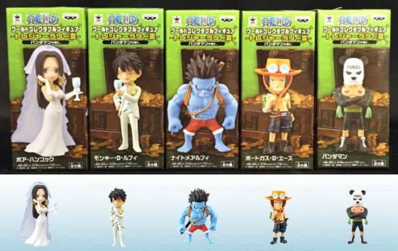 Promo Banpresto Wcf One Piece - Treasure Rally Iii (pandaman Ver ...