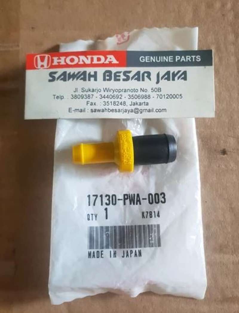 Jual PCV Valve Vakum Katup Udara Honda Jazz IDSI VTEC S RS