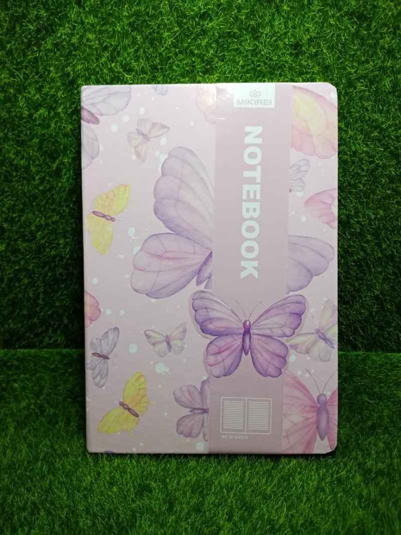 Promo Buku Tulis Harian Notebook Buku Catatan Kekinian Motif Kupu Kupu ...