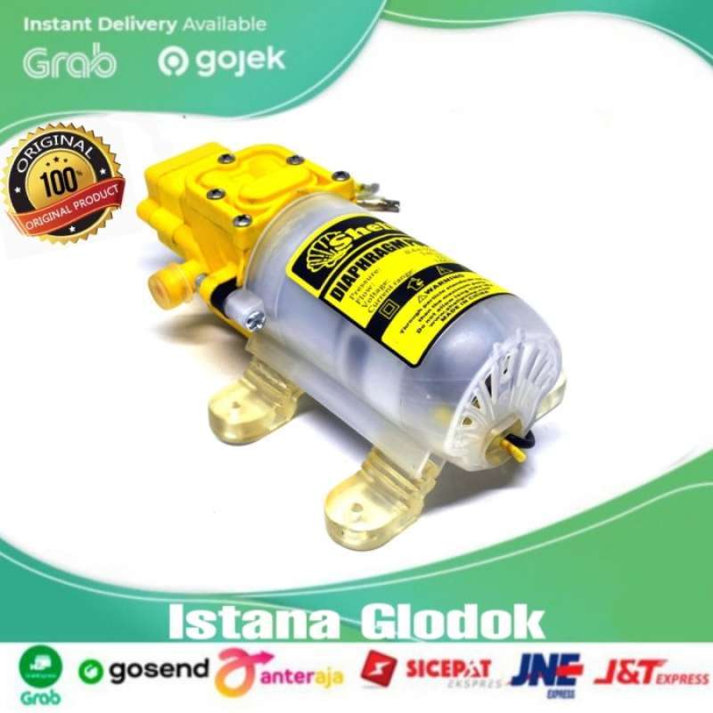 Pomap Shell Promo Shell Pompa Air High Pressure Car Washing Water Diaphragm Pump DC ...