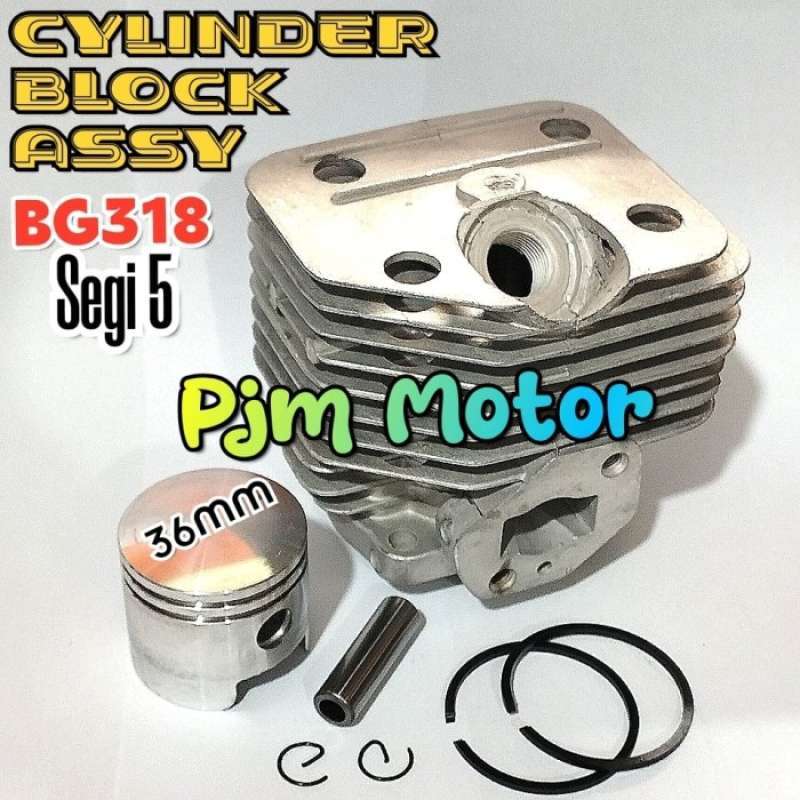 Promo Cylinder Block Blok Komplit Mesin Potong Rumput BG 328 Tasco ...