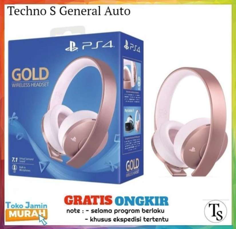 Sony rose gold headphones ps4 outlet