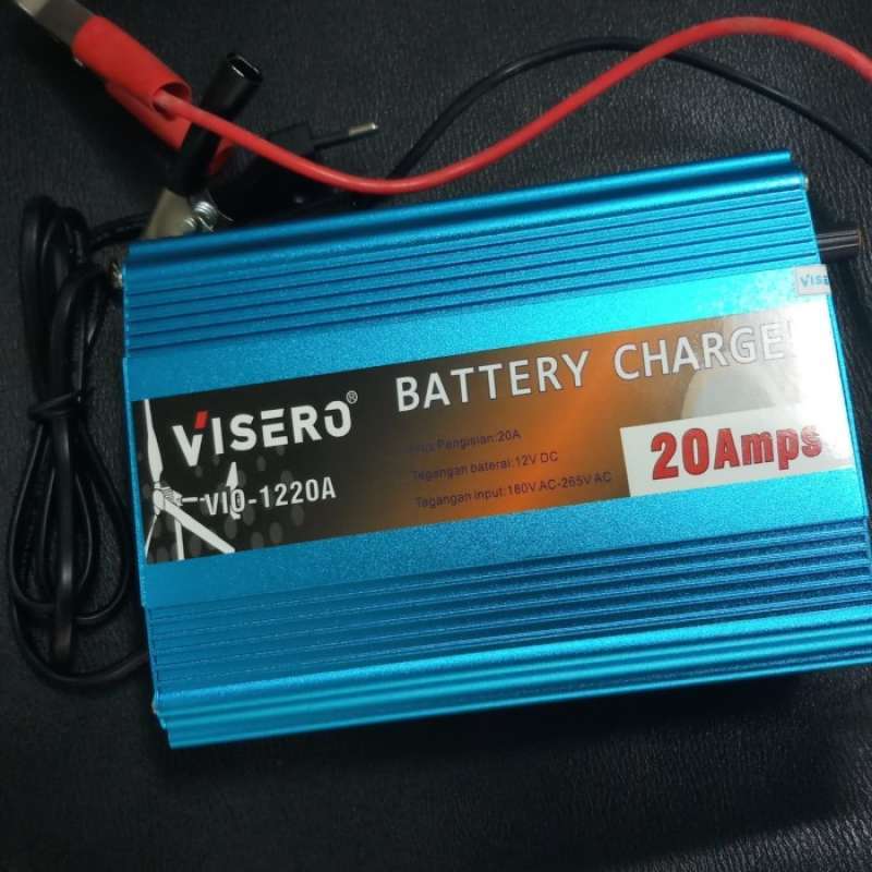 Promo Charger / Cas Aki 12V 20A Merk Visero Type Vio-20A 12 V 20 A