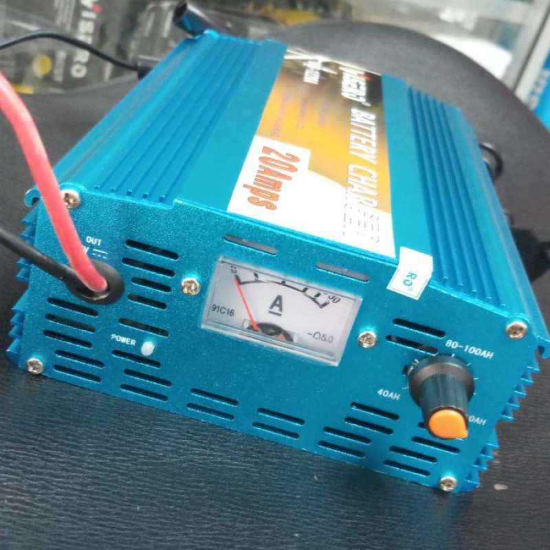 Promo Charger / Cas Aki 12V 20A Merk Visero Type Vio-20A 12 V 20 A