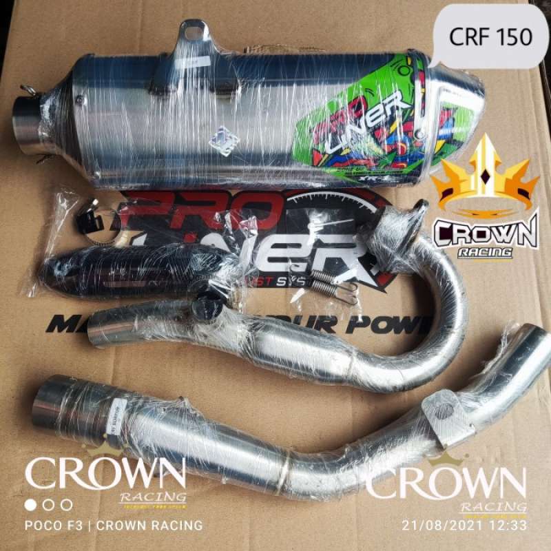 Promo Knalpot Proliner Xr1 Ss Klx 150 Crf 150 Bore Up 200Cc