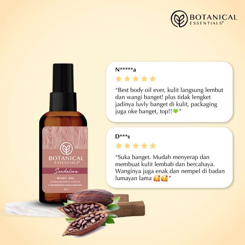 Promo [BUY 1 GET 1] Botanical Essentials - Ultra Nourishing Body Oil ...