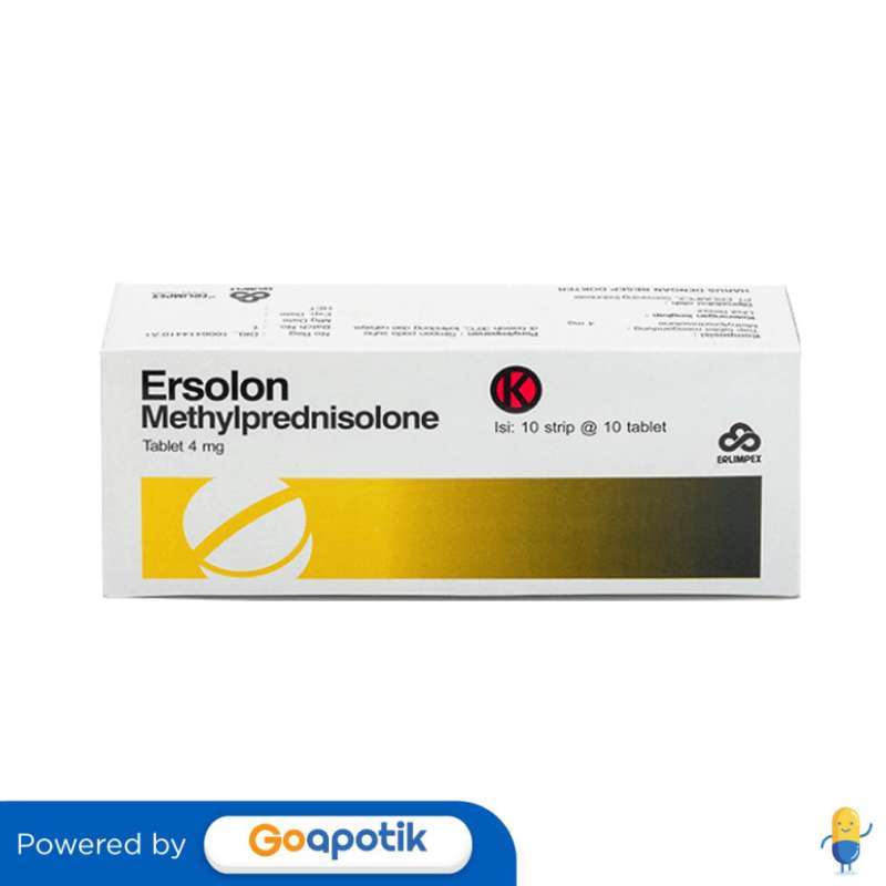 Jual Ersolon 4 Mg Box 100 Tablet Di Seller Apotek Al-razzaq - Loktabat
