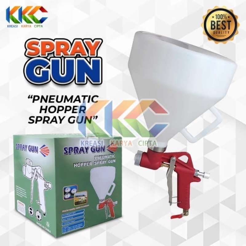 Promo Spray Gun Texture Plastic Cup Alat Spray Cat Tekstur Kamprot