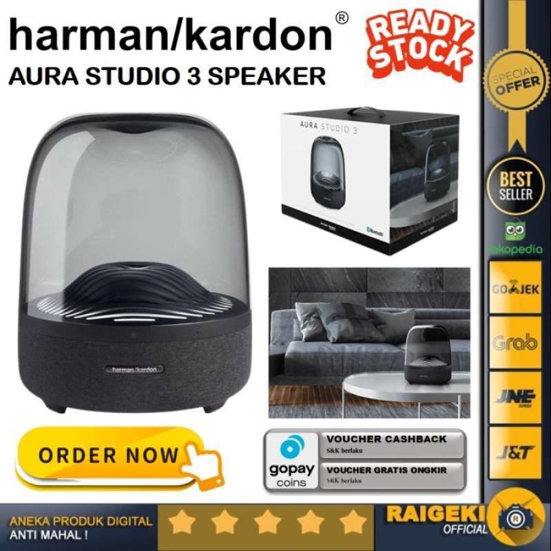 Promo Harman Kardon Aura Studio 3 Bluetooth Speaker Diskon 23% di ...