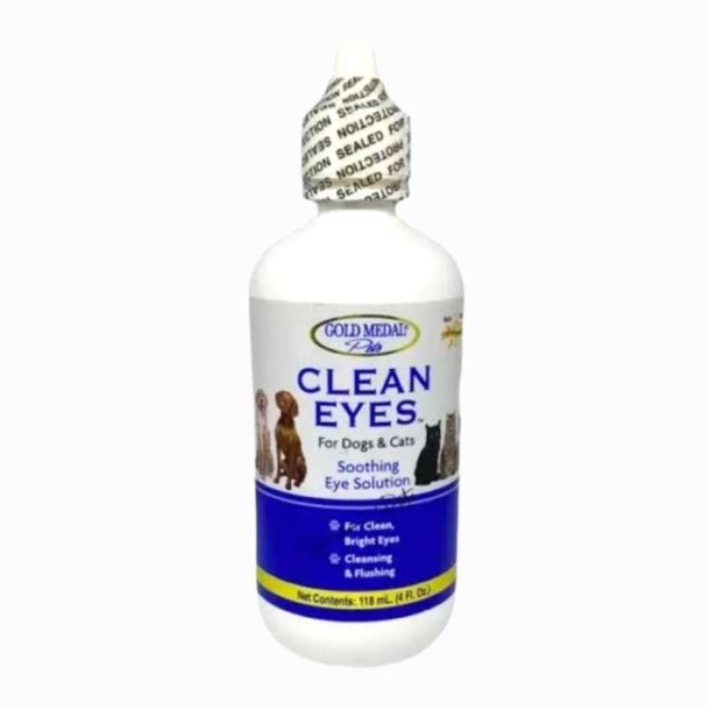 Promo GOLD MEDAL CLEAN EYES Soothing Eyes Solution for DOGS CATS