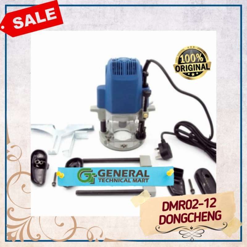 Promo Mesin profil kayu router DMR02-12 DONGCHENG DMR 02-12 ROUTER 12mm ...