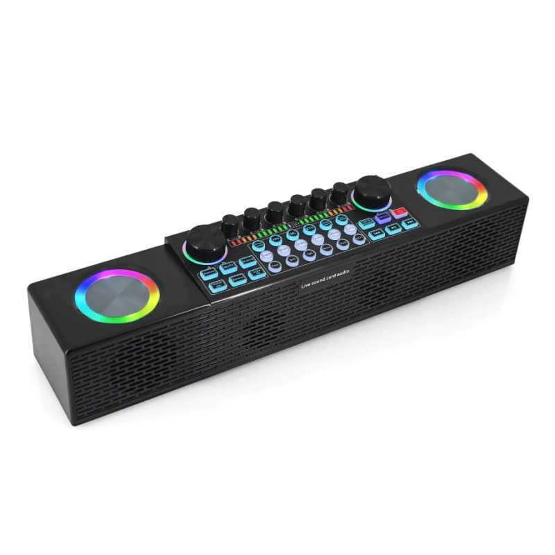 Jual SOUNDCARD SPEAKER allinone SY6 Bluetooth sound card with