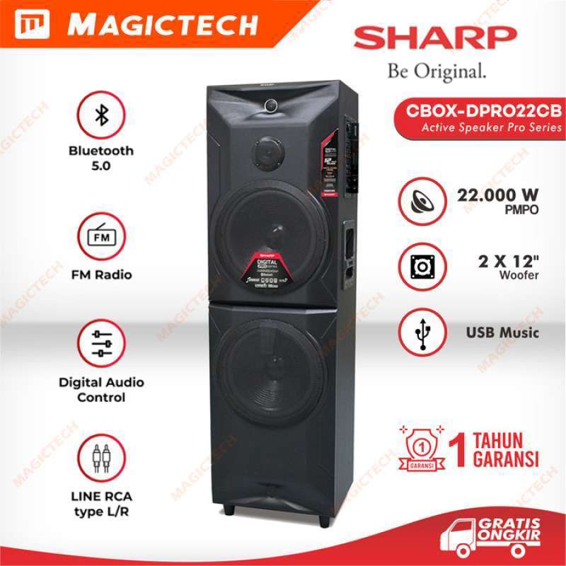 Speaker sharp 12 inch clearance