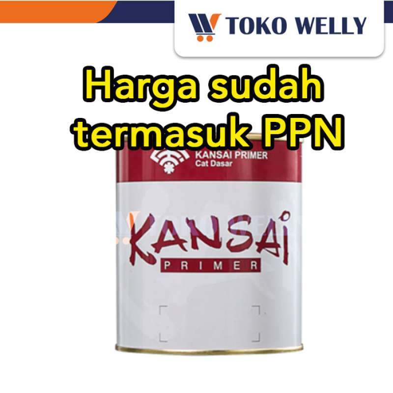 Promo Zinc Chromate Ftalit Kansai / Cat Dasar Kayu Besi 1 Galon (5 Kg