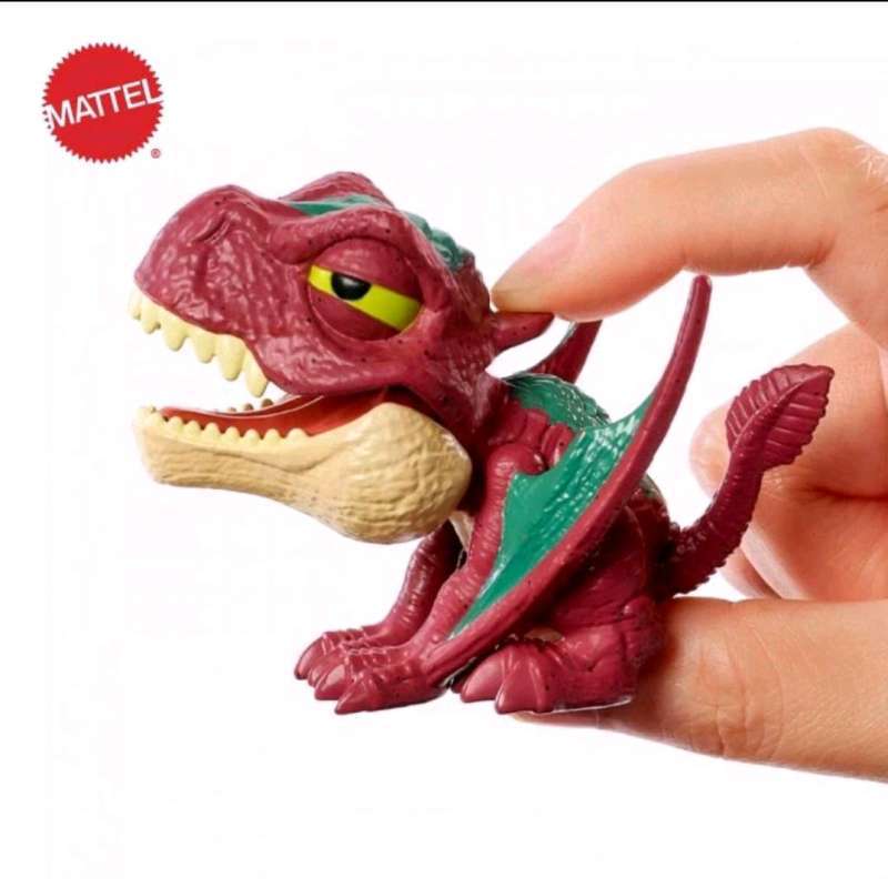 Jurassic World Snap Squad Attitudes - Mosasaurus - Statuetta Dinosauro Collezionabile Con Bocca Che Si Apre