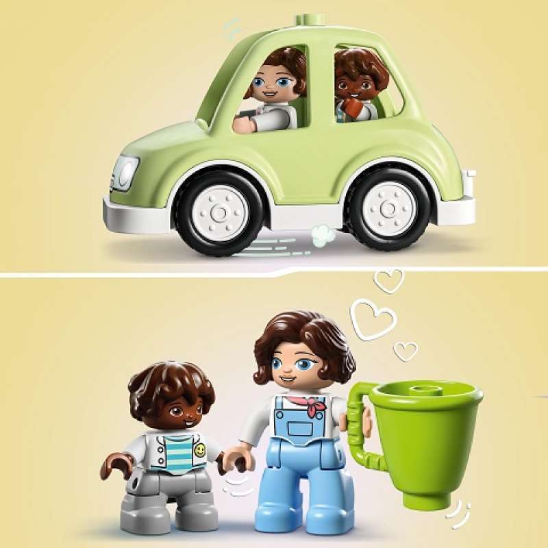 Promo LEGO 10986 DUPLO Family House on Wheels Diskon 47% di Seller Fun ...