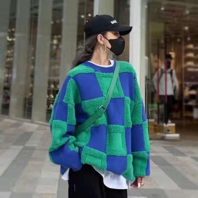 VERISH FUJIKO KNIT SWEATER IMPORT WOMAN WINTER KOREAN STYLE SWITER RAJUT  MUSIM DINGIN