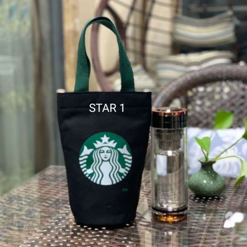 Promo Tumbler Bag Starbucks Tas Tumbler Starbucks Hitam Diskon 50 Di Seller Lorena Rawa Buaya Kota Jakarta Barat Blibli