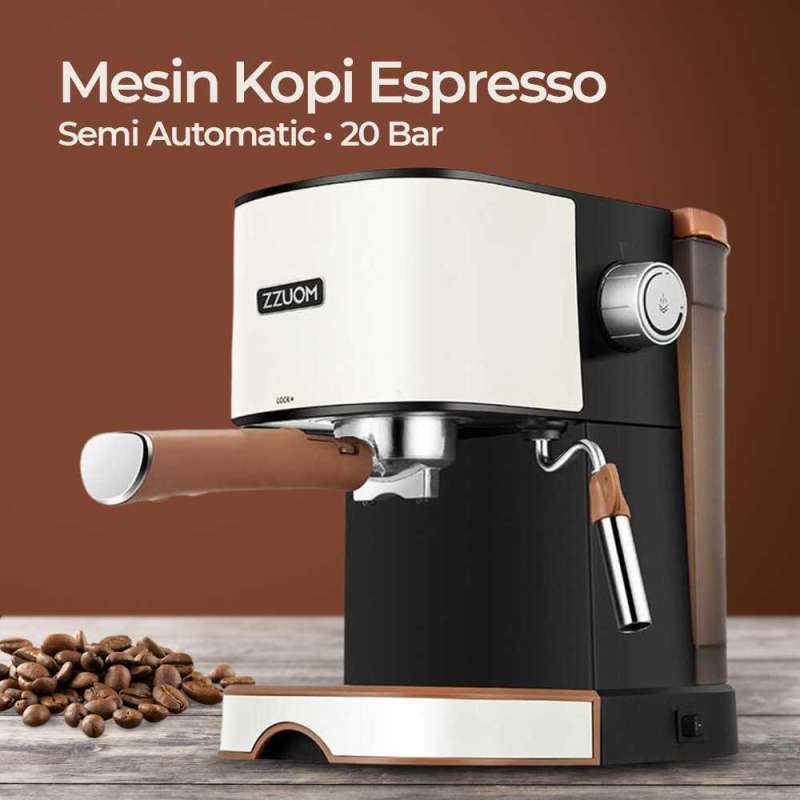 Jual Zzuom Mesin Kopi Espresso Coffee Maker Frothing 20 Bar 850w 1l Mx