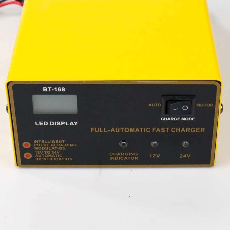 Promo Bolaimei Charger Aki Mobil Motor Lead Acid 12v/24v 200ah Bt-168