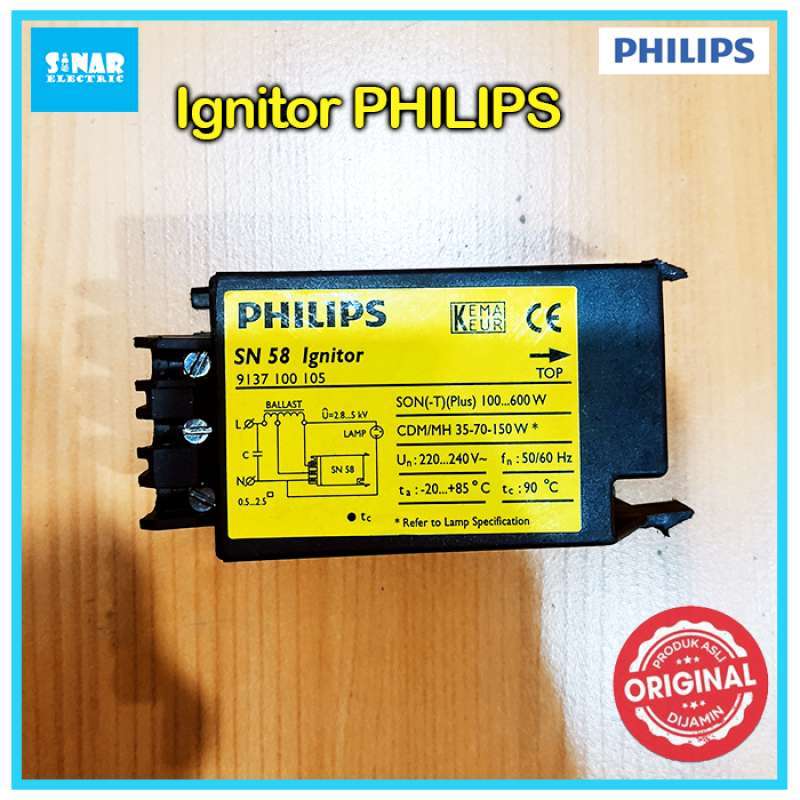 Promo Ignitor Lampu Sn58 Original Philips Cdm Mh Sn 58 Lampu Mercury