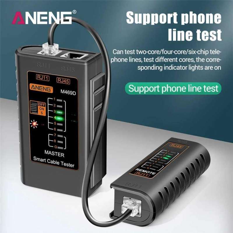 Tester Routerów Jual Tester Kabel Jaringan Network Internet Telepon Rj45 Rj11 M469d ...