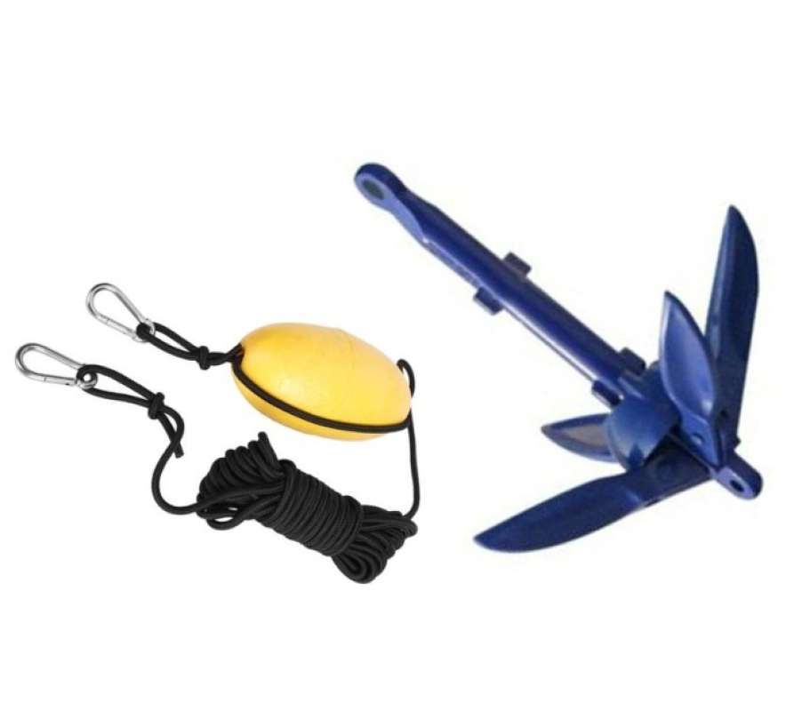 Promo 1 Set Jangkar + Tali Pelampung Anchor Throw Line Float Buoy 9 ...
