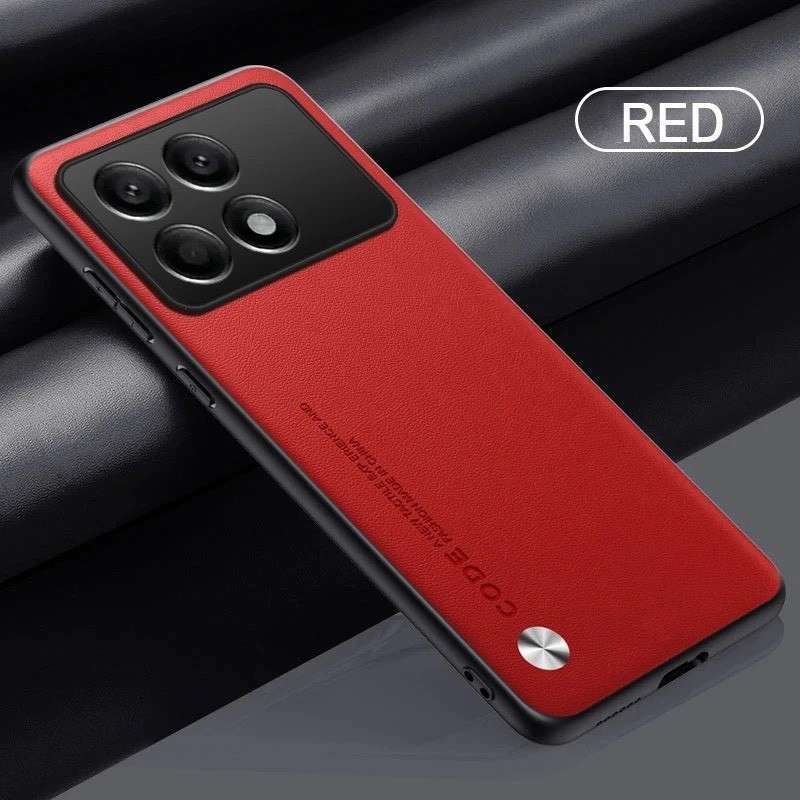 Plain PU Leather Case For Xiaomi Poco X6 Pro X 6 Matte Back Cover Silicone Protection Shockproof Soft Edge Phone Case For POCO X5 X4 X6Pro M5 C40 Buy Cheaply On - View #10