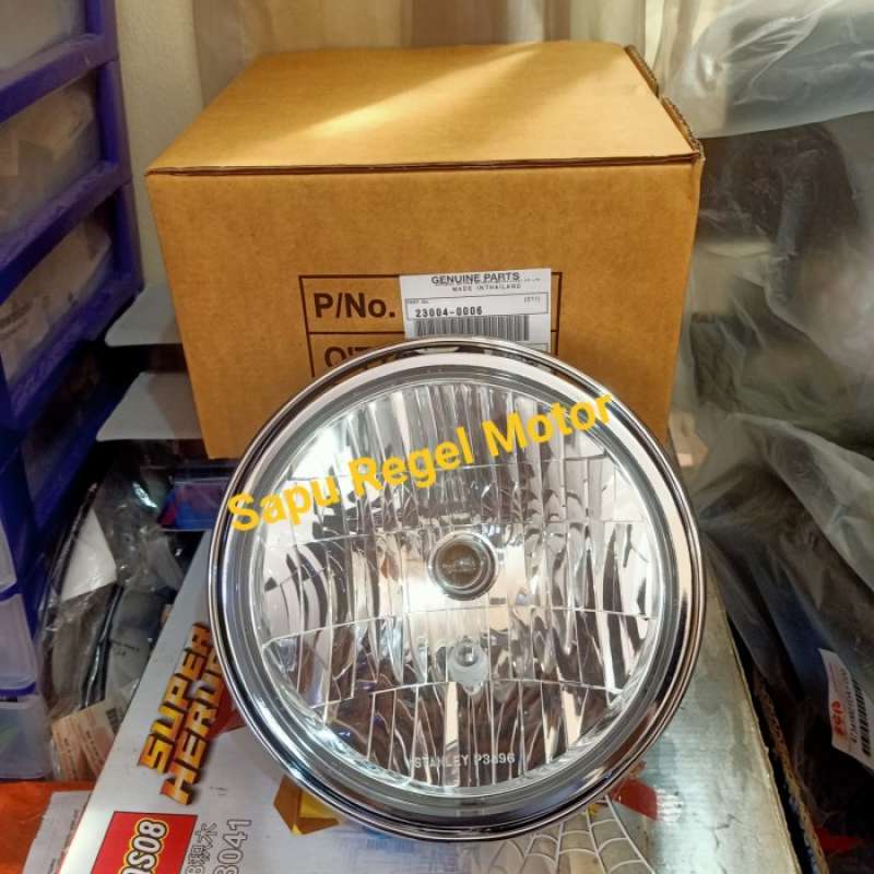 Jual Reflektor Lampu Depan Ninja 150 Ss Assy Set 23004-0006 Ori