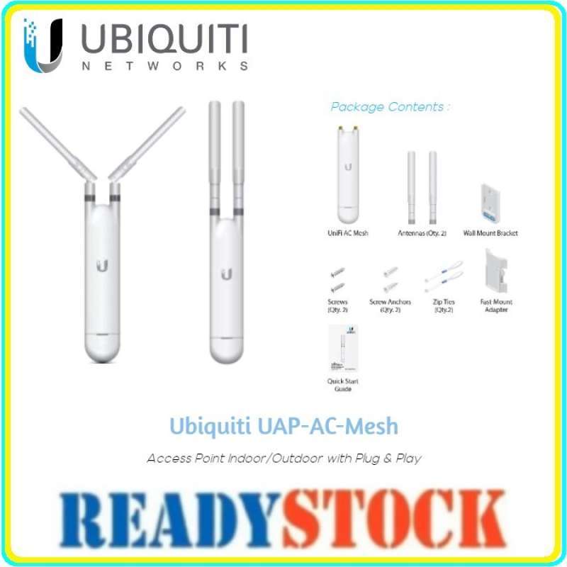Promo Ubiquiti Uap-ac-m Wireless Unifi Ap Ac Mesh Diskon 23% Di Seller ...