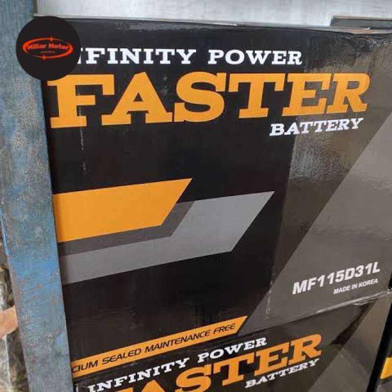 Promo Aki Kering Faster Mf 115d31l Nx120-7l 12v 95ah Pajero Land