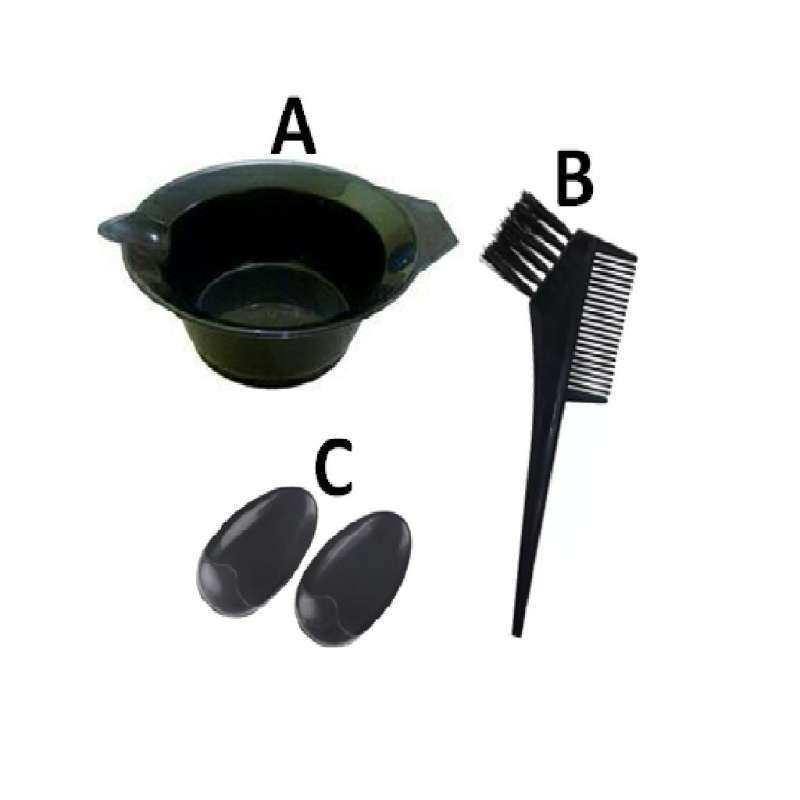 Jual Alat Cat Rambut Sisir Mangkok Tutup Telinga Satuan 2in1 3in1 ...