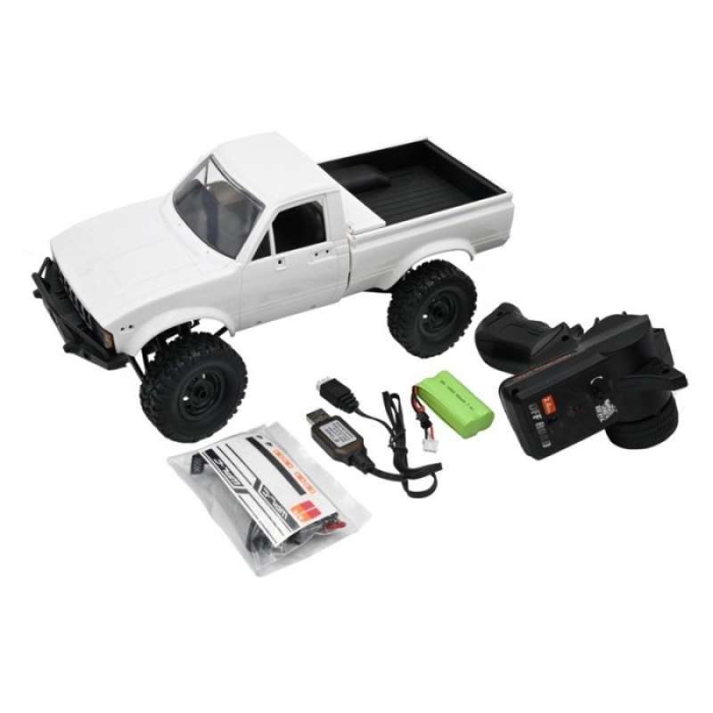 Full Propo Wpl C24 Rc Car WPL フルスケール RCカー1:16 4WDwhite