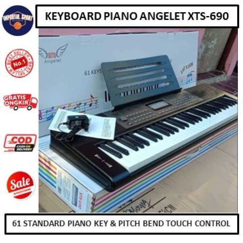 Promo Piano Keyboard Angelet Xts690 Kualitas Original Diskon 33 Di