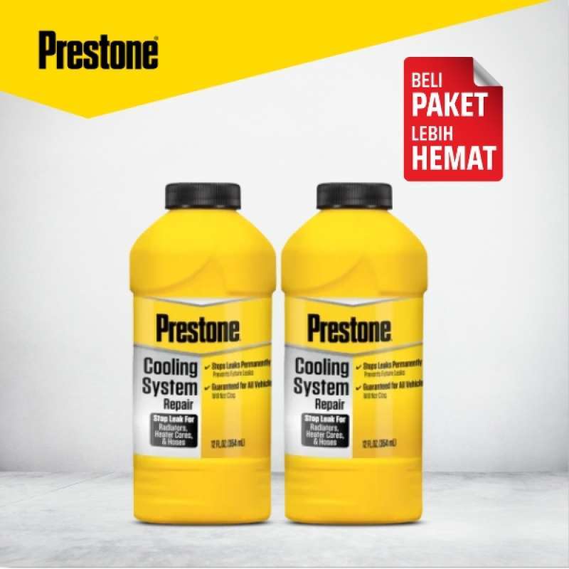 Promo Prestone [bundle] Cooling System Repair X2 Perawatan Radiator