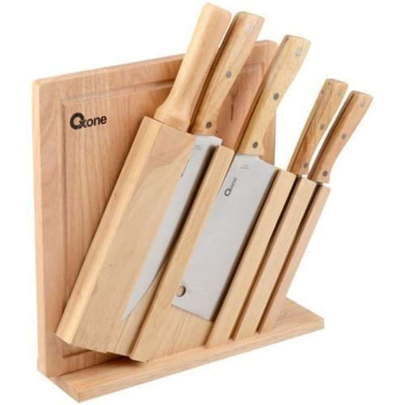 Jual Oxone 95 Wooden Knife Set Oxone Pisau Dapur Di Seller Mega ...