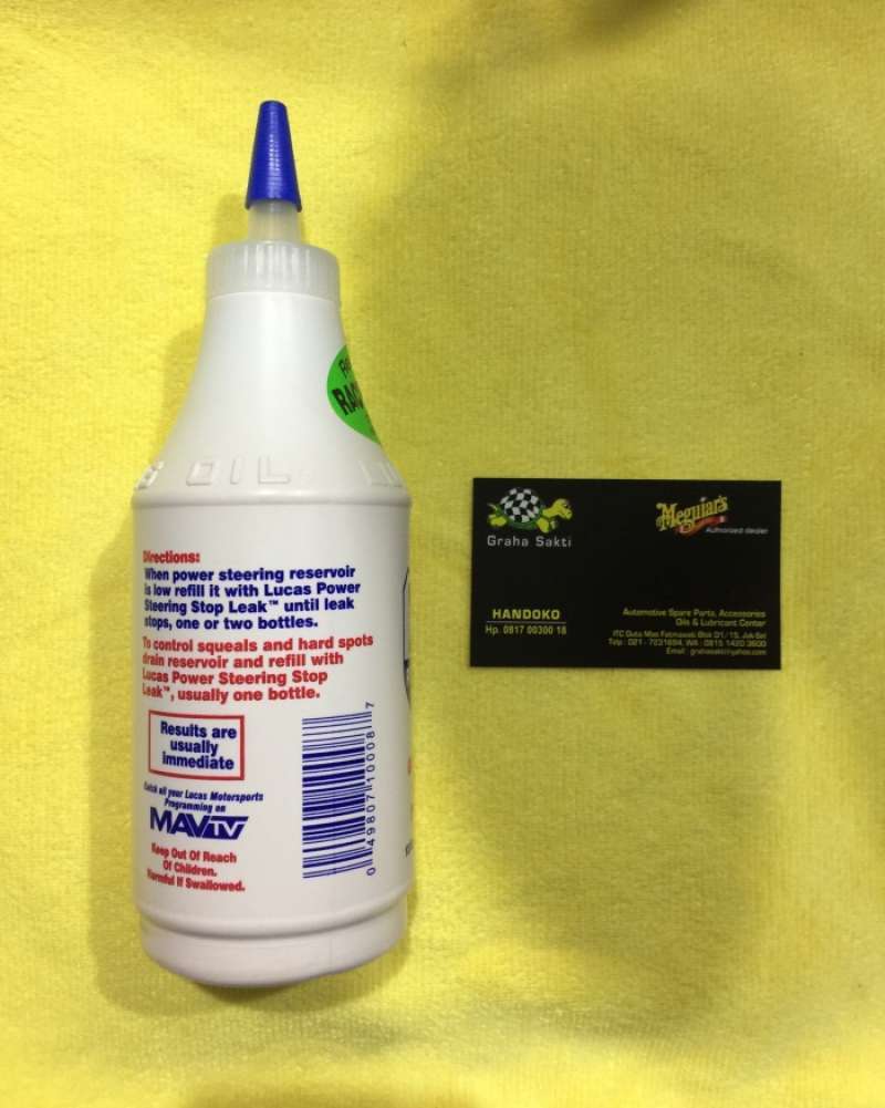 Promo Lucas Power Steering Stop Leak Promo Diskon 27 Di Seller