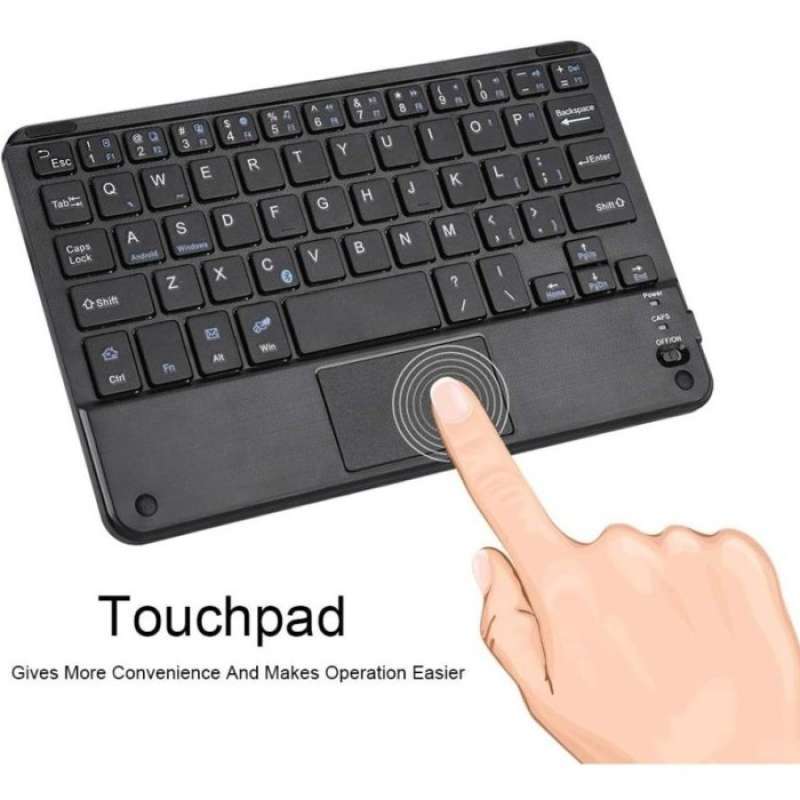 Promo 8 Inch Keyboard Wireless Bluetooth Ultra Slim Dengan Touchpad ...