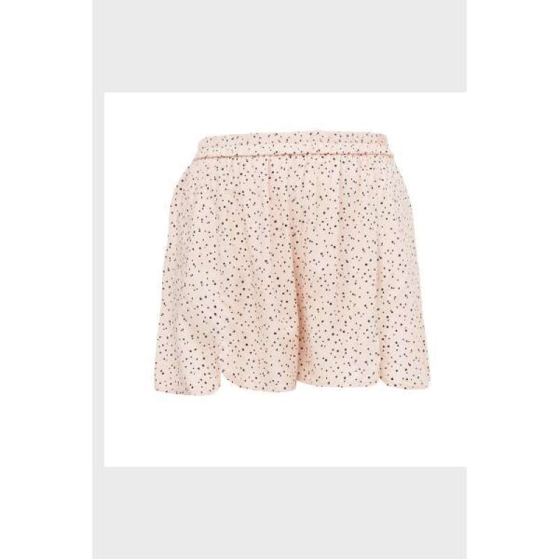 Jual Sare Studio Kawa Front Slit Bottom In Peach Dots Di Seller Sare