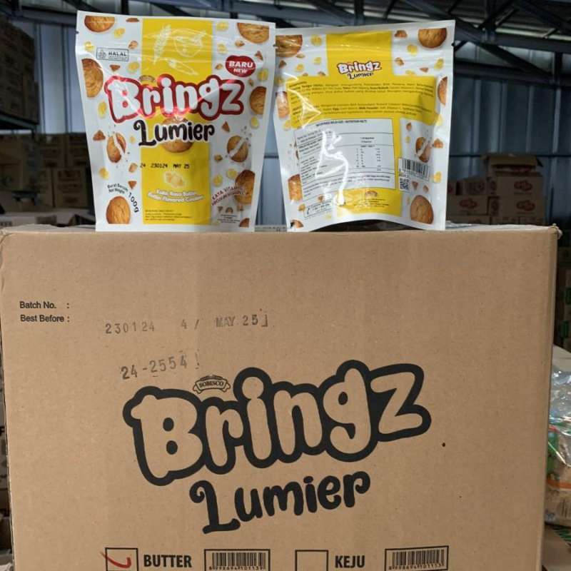 Jual Bringz Lumier Butter Cookies Kemasan Pouch. Di Seller Iskandarbfp ...
