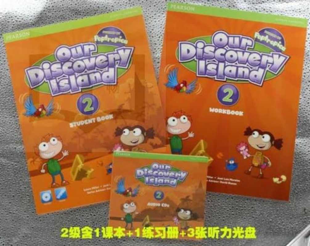Promo Our Discovery Island 1 2 3 4 5 6 Studentbook&workbook&cd Diskon