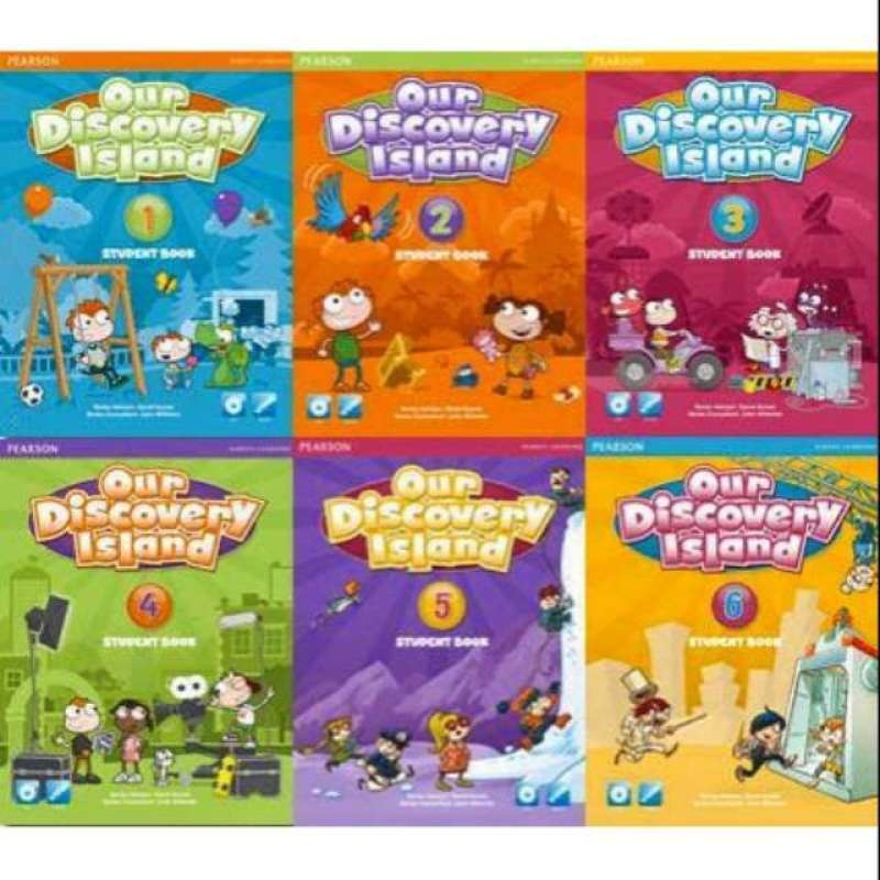 Promo Our Discovery Island 1 2 3 4 5 6 Studentbook&workbook&cd Diskon ...